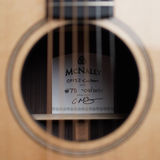 McNally OM 32 Sitka Spruce/East Indian Rosewood