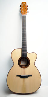 McNally OMC Adirondack Spruce/Fiddleback Mahogany
